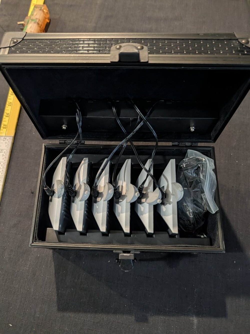 Roadside flashers rumble stops rechargeable